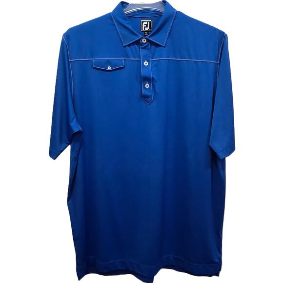 FootJoy Men's Polo Golf Short-Sleeve Shirt 2XL, Logo Cowboys Golf Club on sleeve - Picture 1 of 6